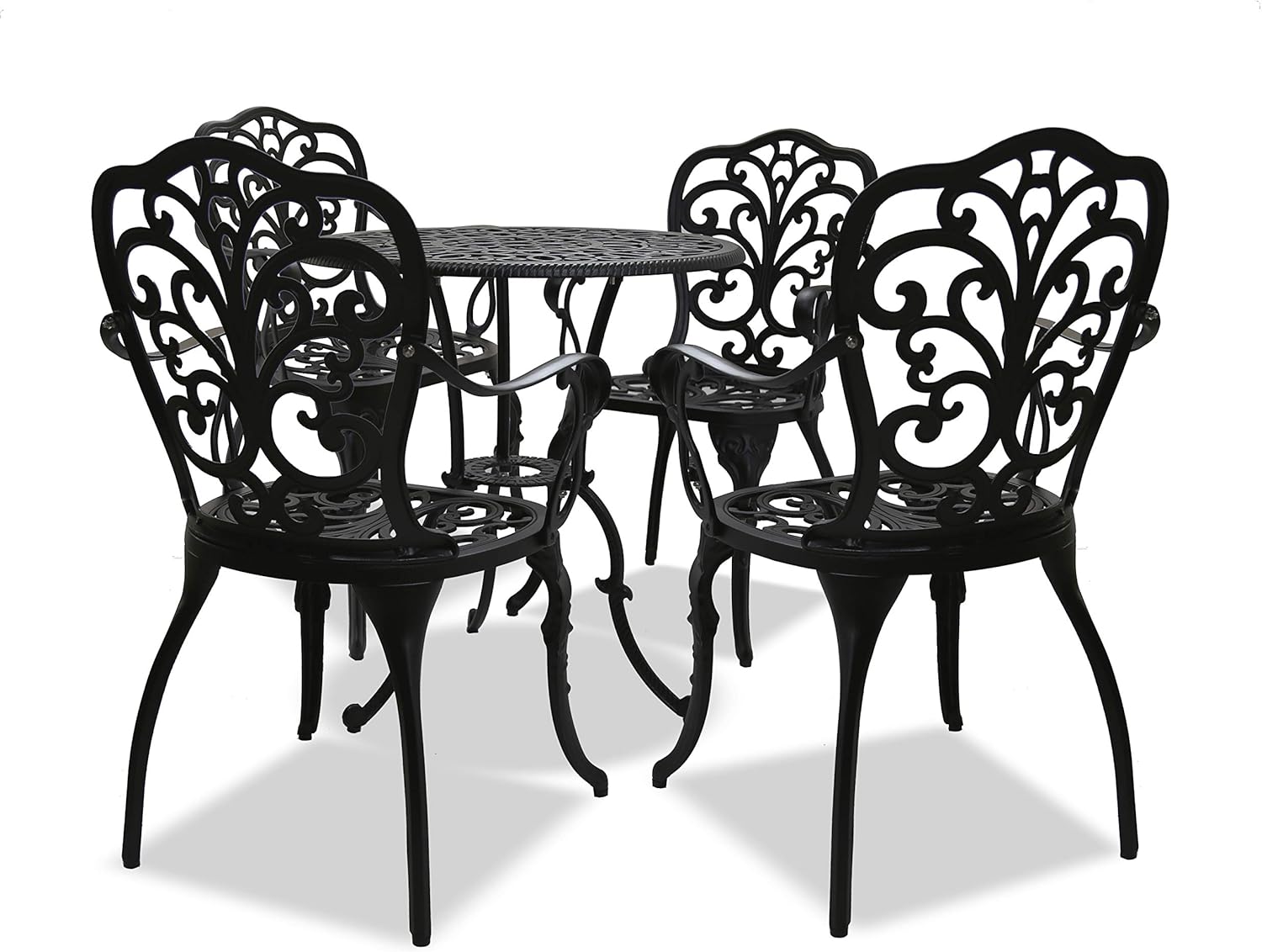 Centurion Supports BANGUI Luxurious Garden & Patio Table & 4 Large