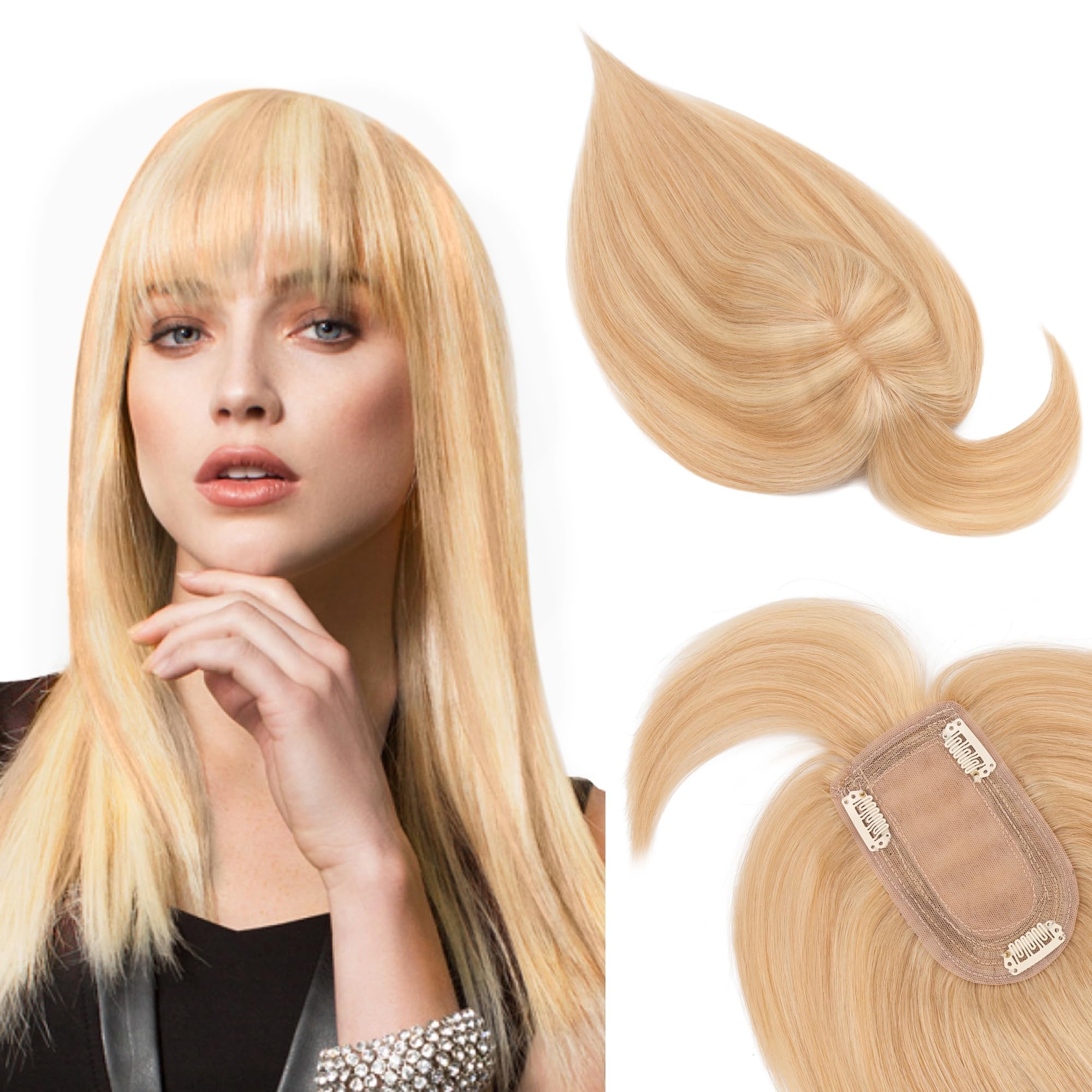 Amazon.com : SEGOHAIR Hair Toppers for Women Real Human Hair 
