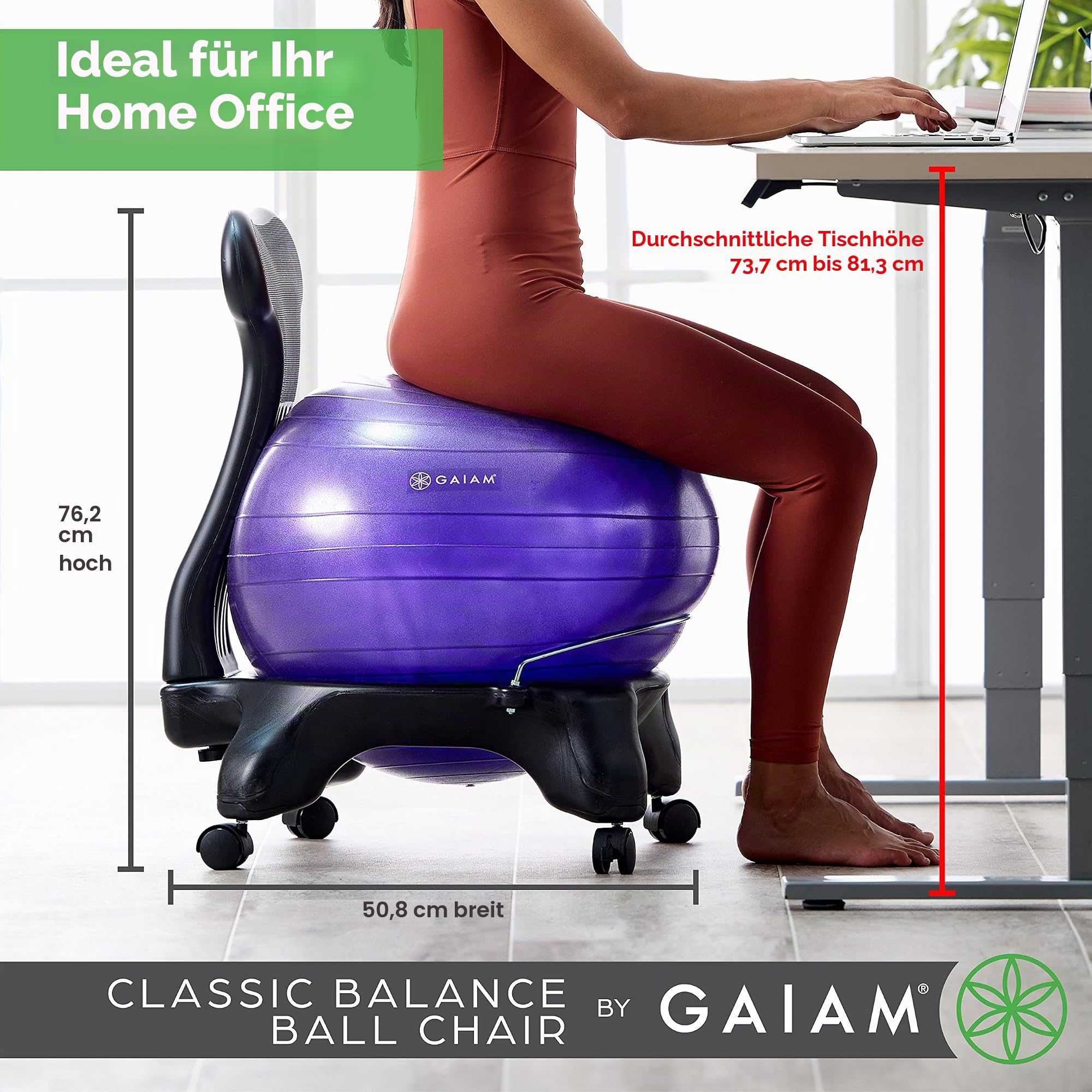Gaiam Balance Ball Stuhl