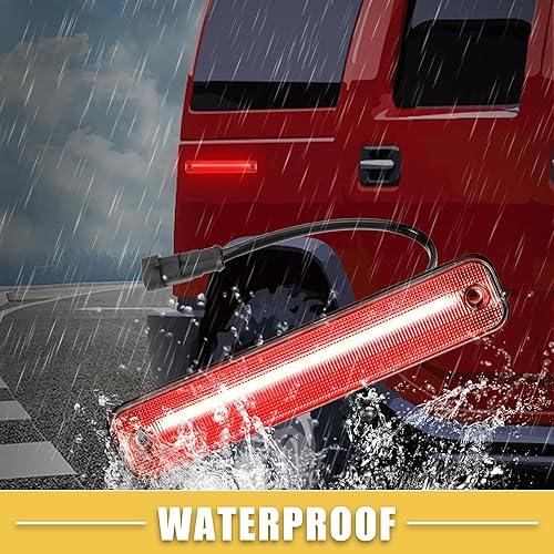 Miniatura 4 de Luz de marcador lateral LED 15114677 Luces direccionales traseras Fender Sidemarker Lámparas para Hummer H2 2003-2009 Lente transparente Luz LED