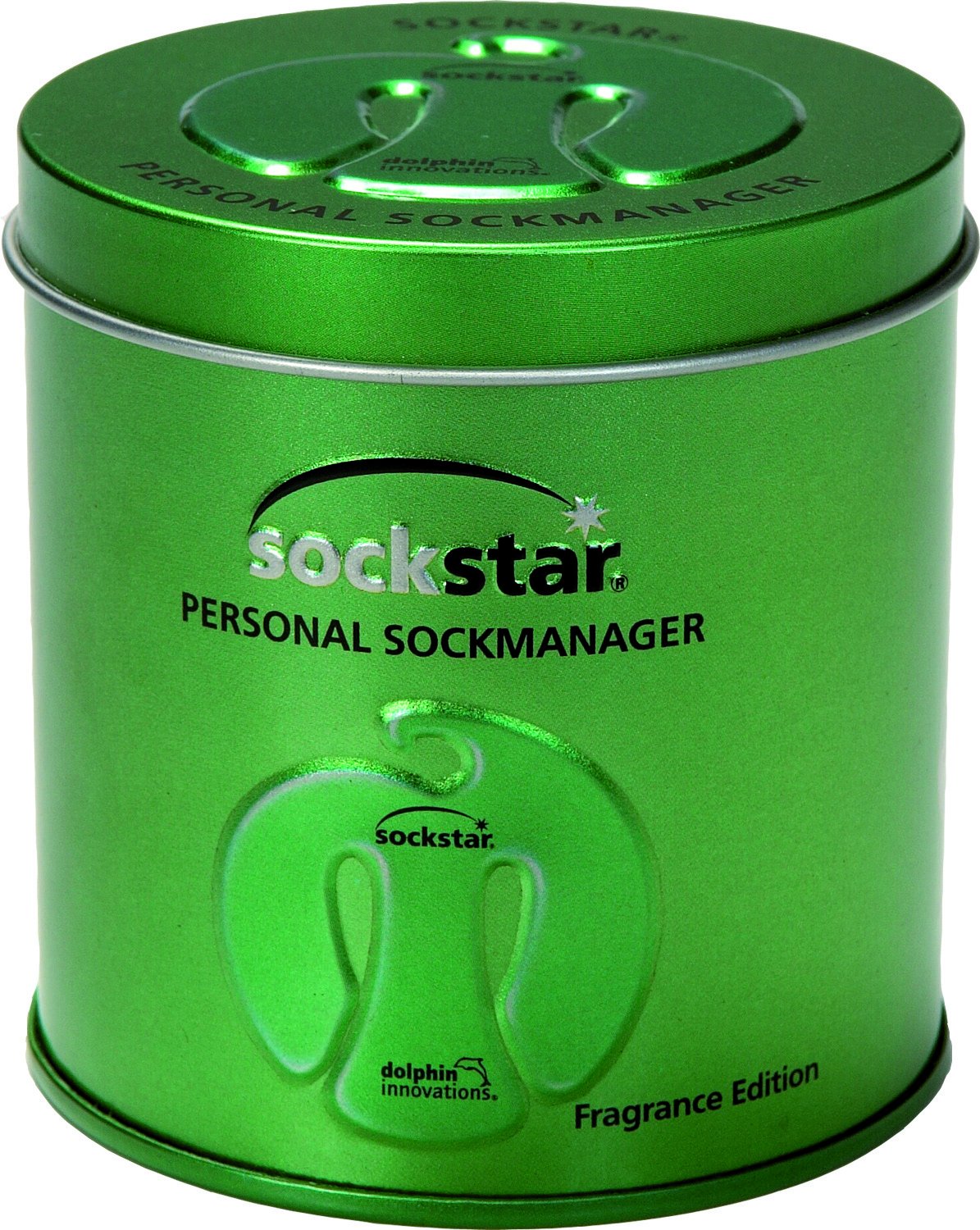 Sockenclip Premium Gift Box Green Edition (20 Stück) – Waschbarer Sockenclip zum Zusammenhalten von Socken beim Waschen – Sockenklammer für Waschmaschine & Trockner – Made in Germany