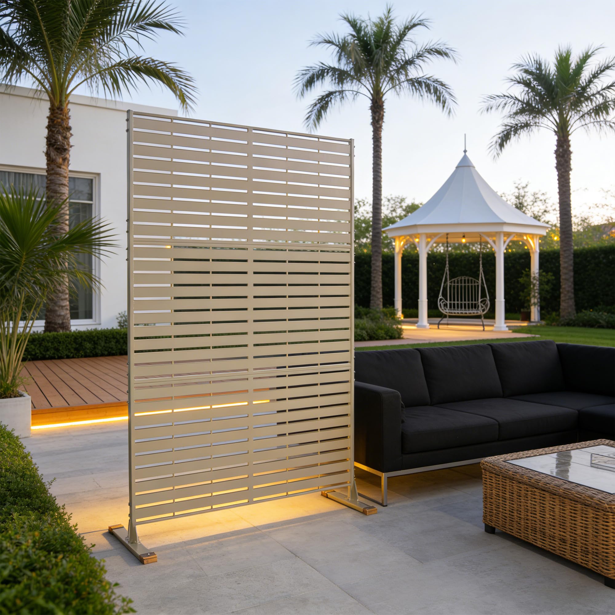 Kozyard Metal Privacy Screen
