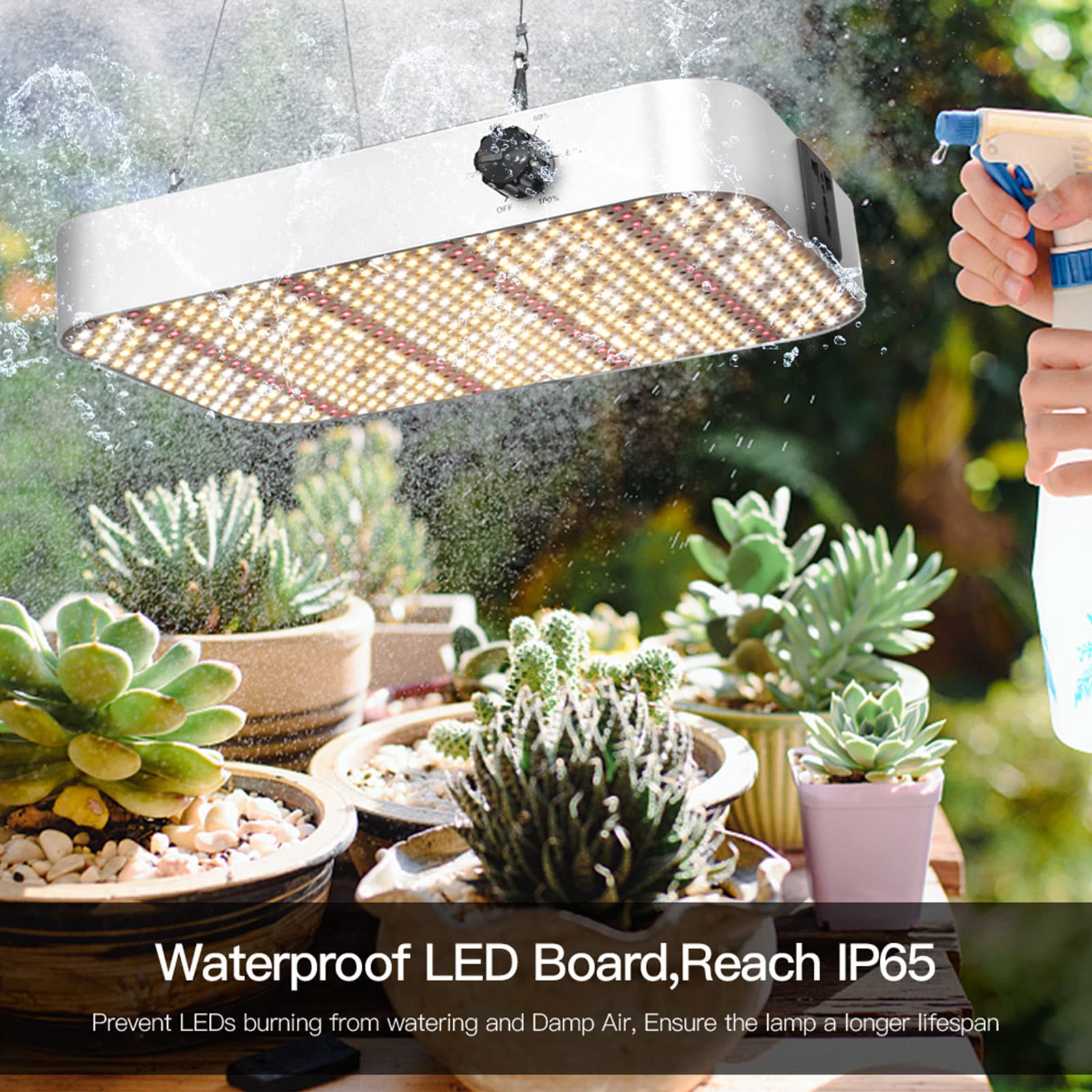 Amazon.co.jp: Led 植物育成ライト, 調光可能な成長ライト 植物育成