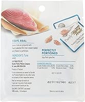 Vista 2 de Purina Fancy Feast - Golosinas de atún puramente naturales en copos a mano para gatos, bolsa de 1.06 onzas