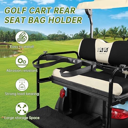 Miniatura 3 de 10L0L Soporte universal para bolsa de asiento trasero para carrito de golf para Club Car EZGO Yamaha..