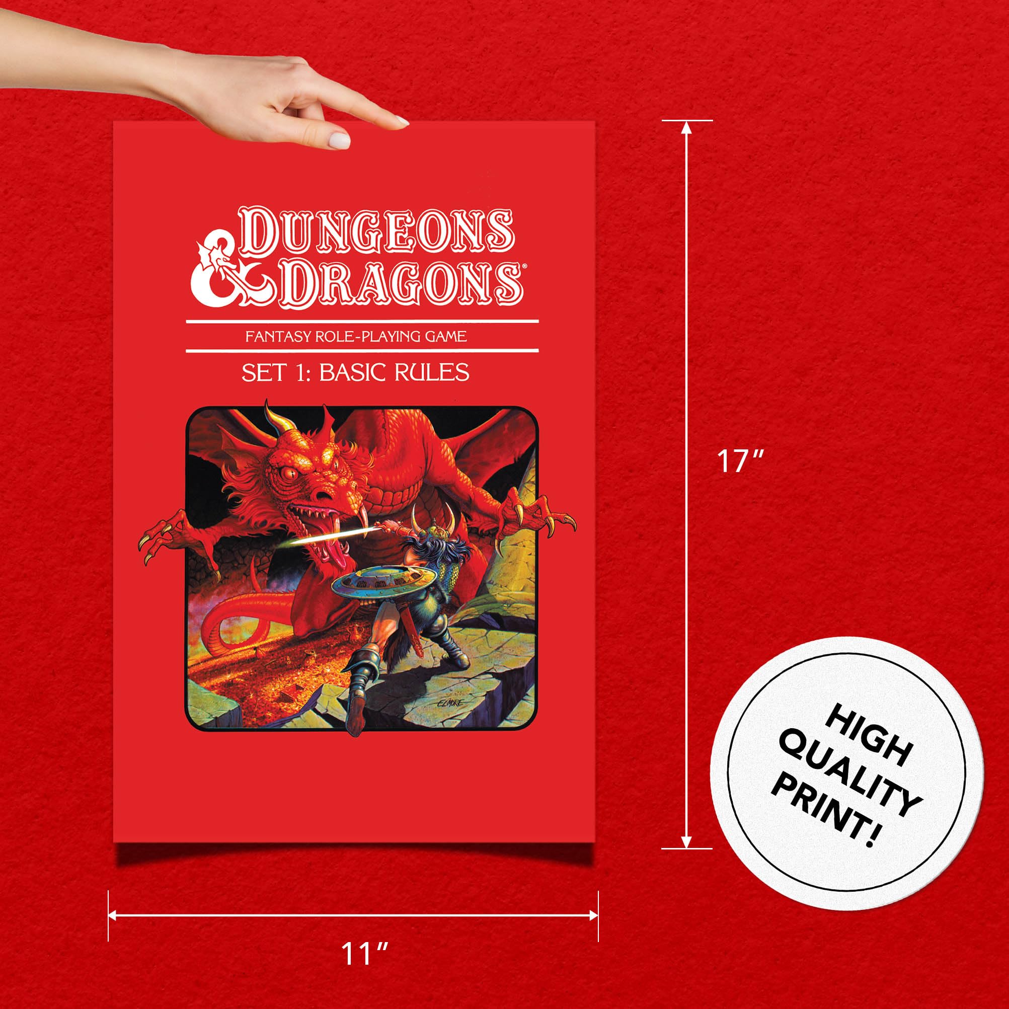 Amazon.com: Desert Cactus Dungeons & Dragons Poster 11 x 17 Inch