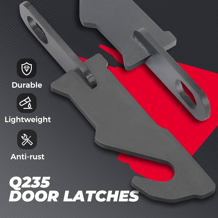 Amazon.com: KEMIMOTO Door Latches Compatible with RZR, 1 Pair Anti