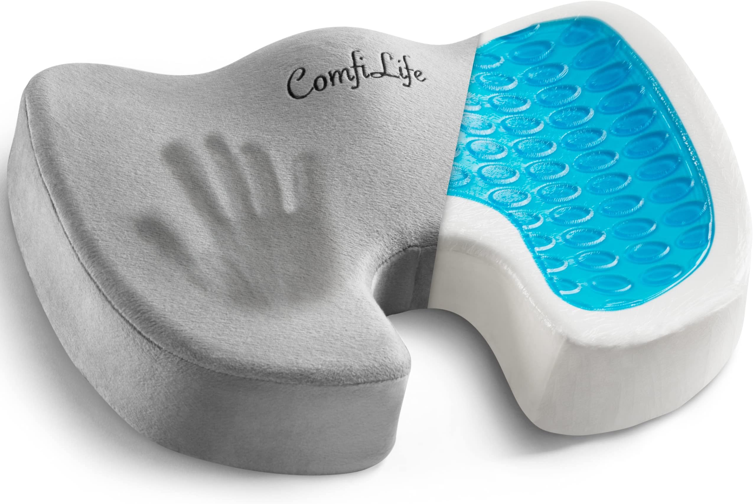 Coccyx Cushion Pillow For Chairs Pain Relief From Back