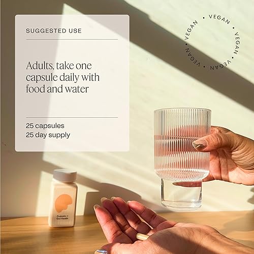 Miniatura 4 de Careof Suplemento probiótico + de salud intestinal para mujeres y hombres  Aplicación gratuita de seguimiento de bienestar  Apoyo digestivo para