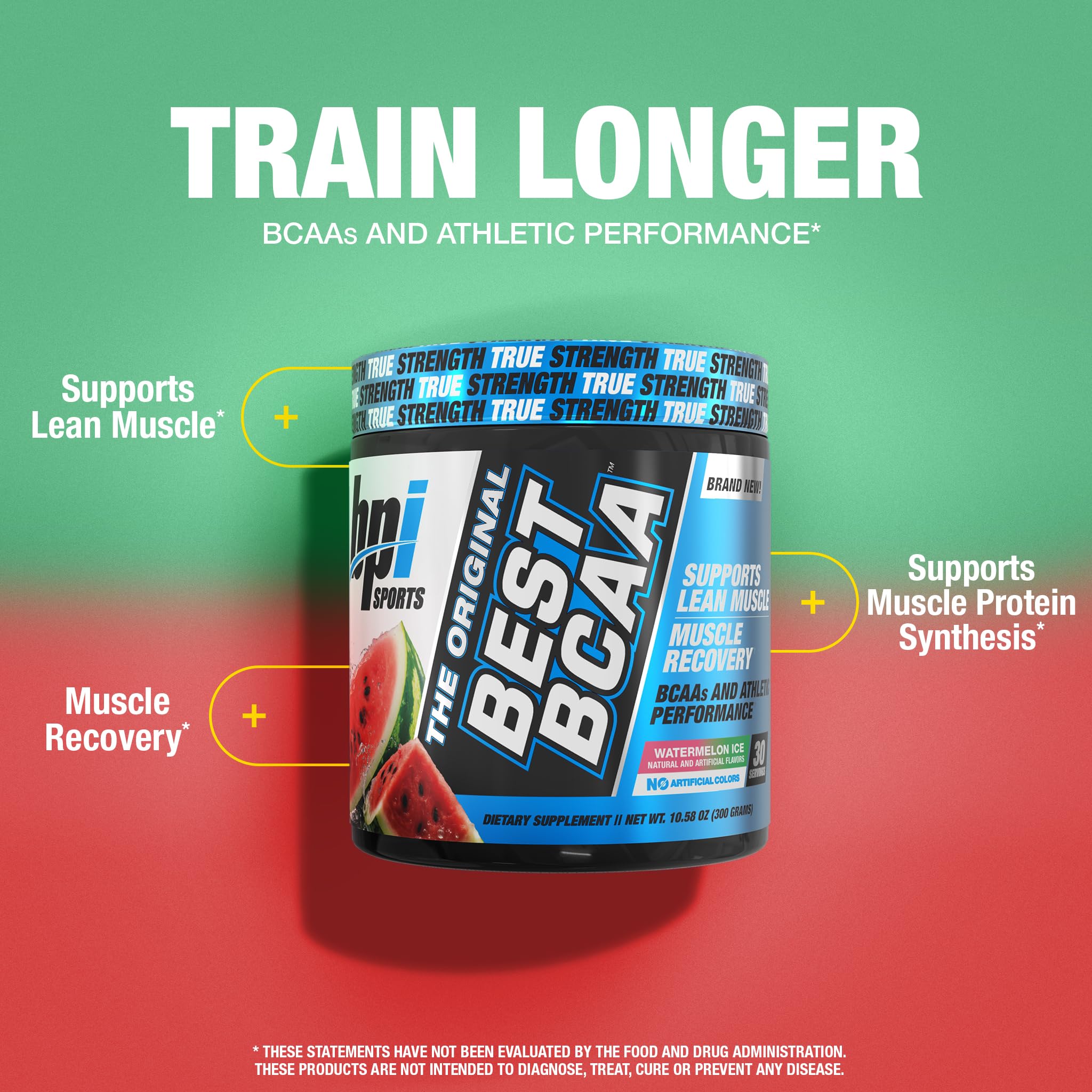 BPI Sports Best BCAA Powder – Hydration, Watermelon Ice, 30 Servings — Amazon image 5
