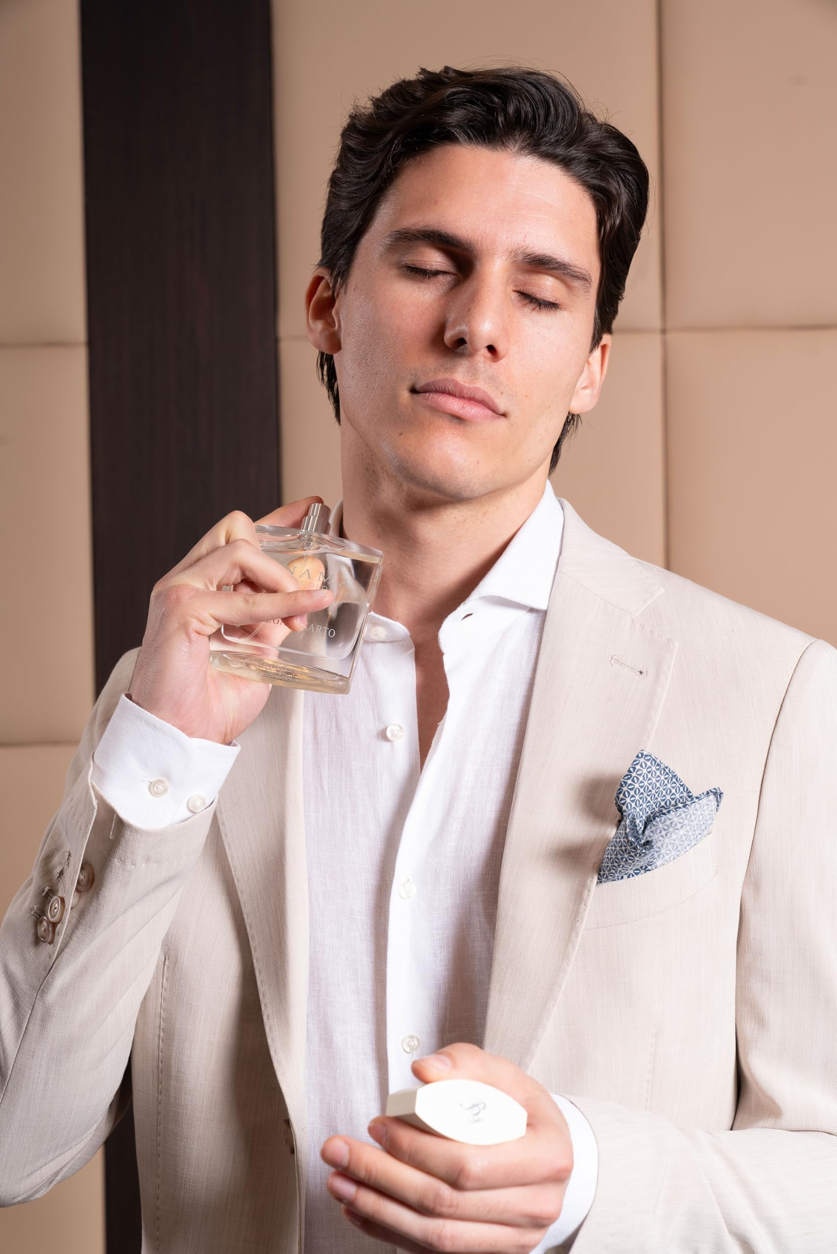 Bottega Del Sarto Eau De Cologne Panamá - Perfume para hombre fresco y brillante, fabricado en Italia, 100 ml