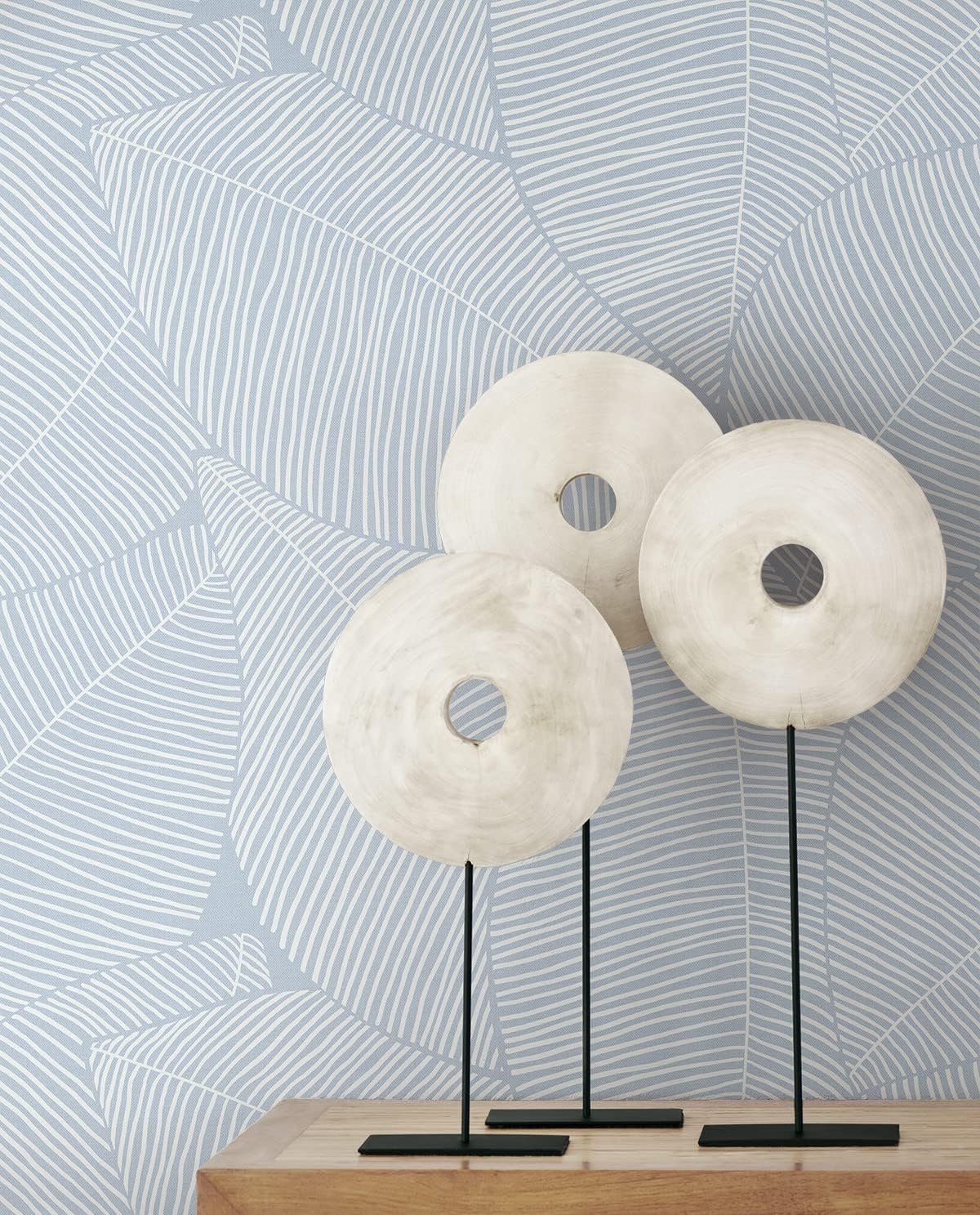 NextWall Summer Magnolia Coastal Peel and Stick Wallpaper