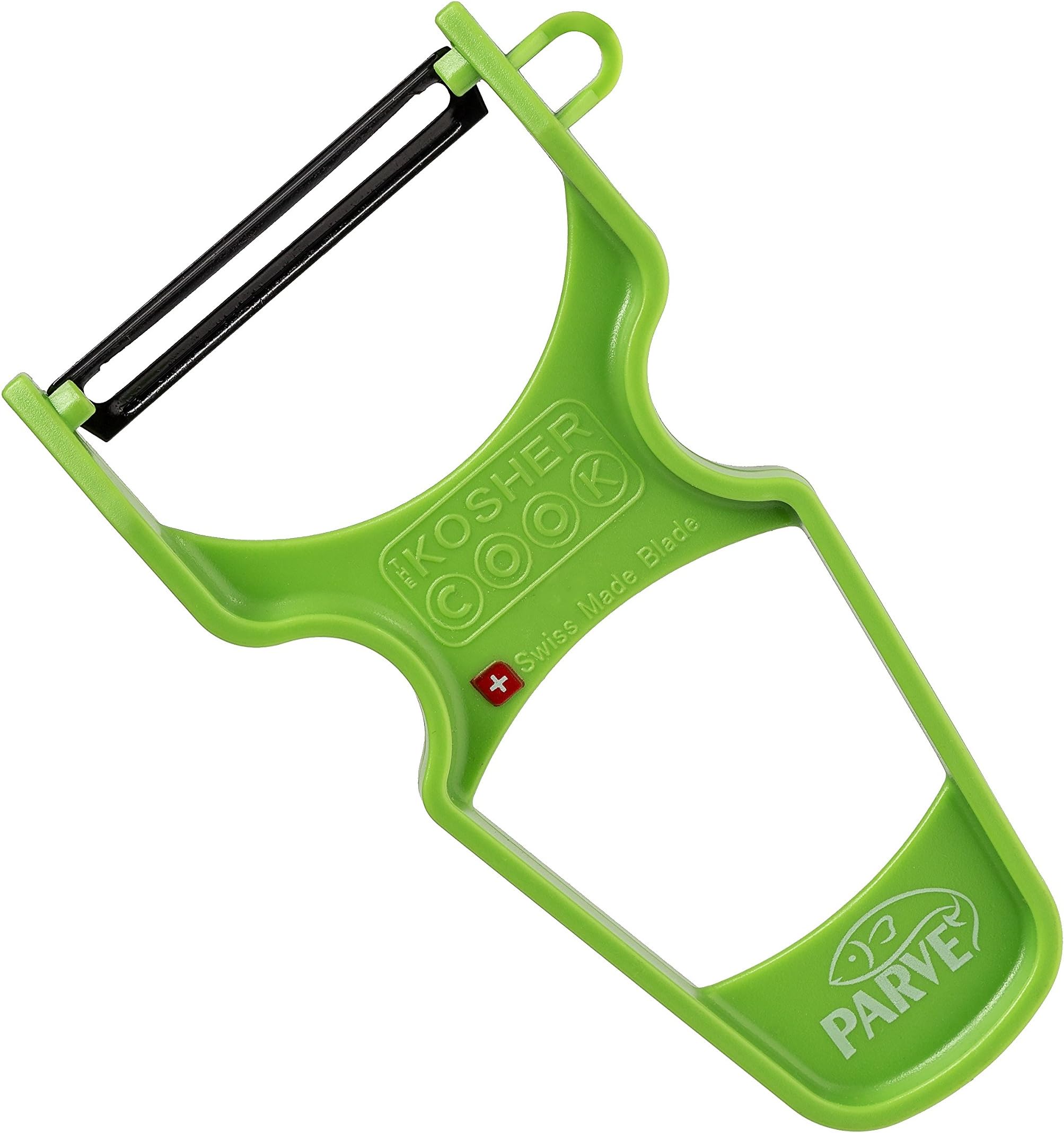Y Vegetable Peeler - Heavy Duty, Ultra Sharp Stainless Steel Blade - Swiss Peeler - Ergonomic Plastic Handle - Color Coded Kitchen Tools - Green