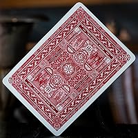 Vista 6 de High Victorian - Baraja de cartas rojas