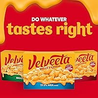 Vista 9 de Velveeta Shells & Cheese - Velveta Caracoles y Queso - Pasta de caracoles con salsa de queso y 2% de leche y queso (caja de 12 oz)