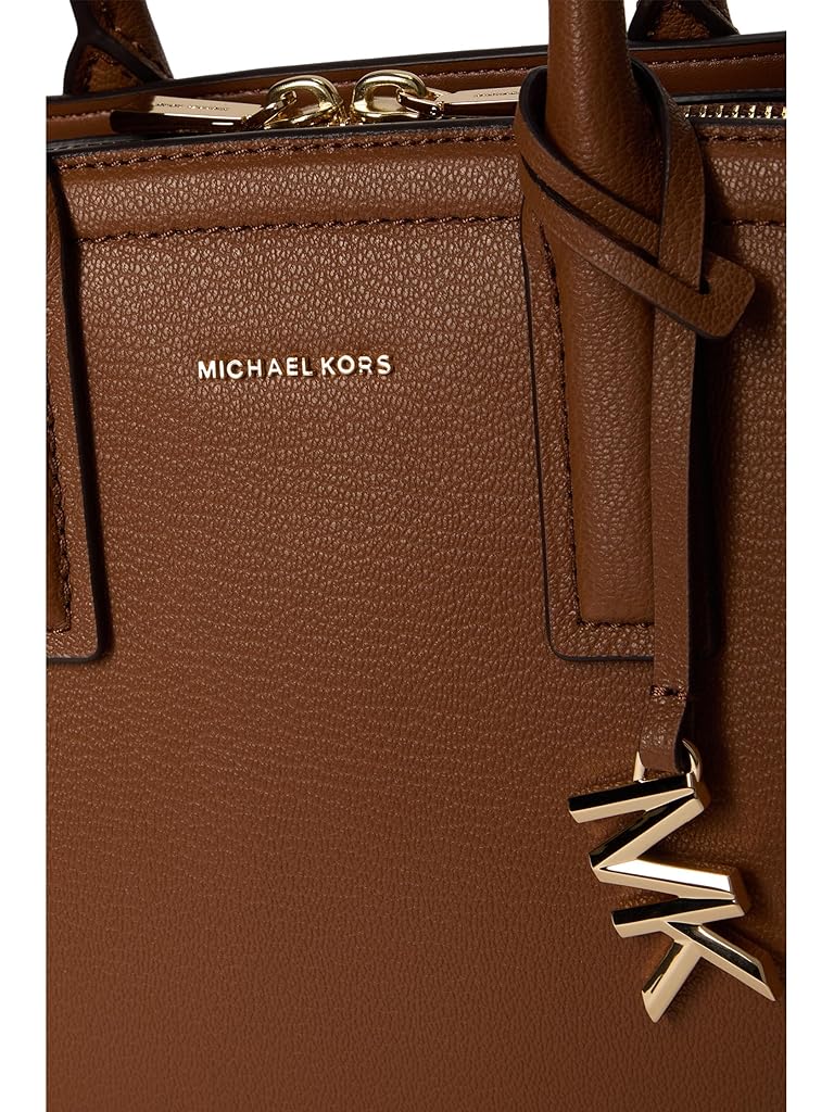 Brown Michael Kors Laila Small Satchel