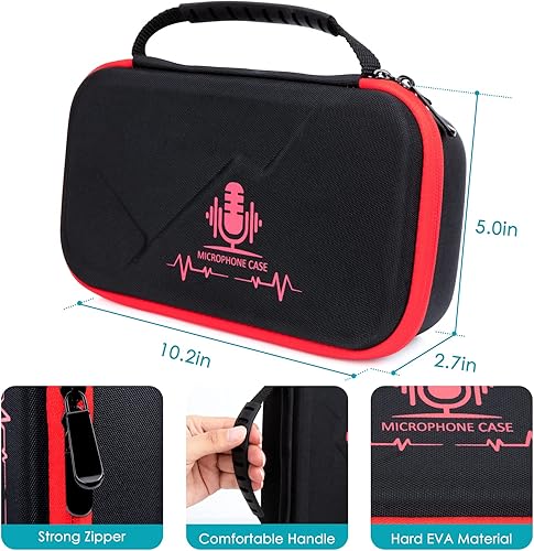 Vista 16 de MV7 MV7X MV7+ Brazo Boom - Brazo de micrófono con cubierta de espuma compatible con Shure MV7 y Shure MV7X y Shure MV7+ Micrófono con filtro Pop por