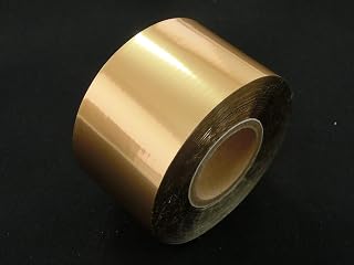 GLEAM FOIL DIY Hot Stamping foil for Paper. (The Color is Matte Gold.) [It is Used for Business Cards, Paper Crafts, and Paper.]　Murata Kimpaku Co., Ltd.