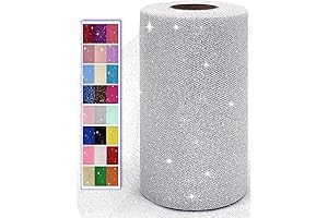 Glitter Tulle Fabric Rolls: Shimmering Touches for Every Occasion