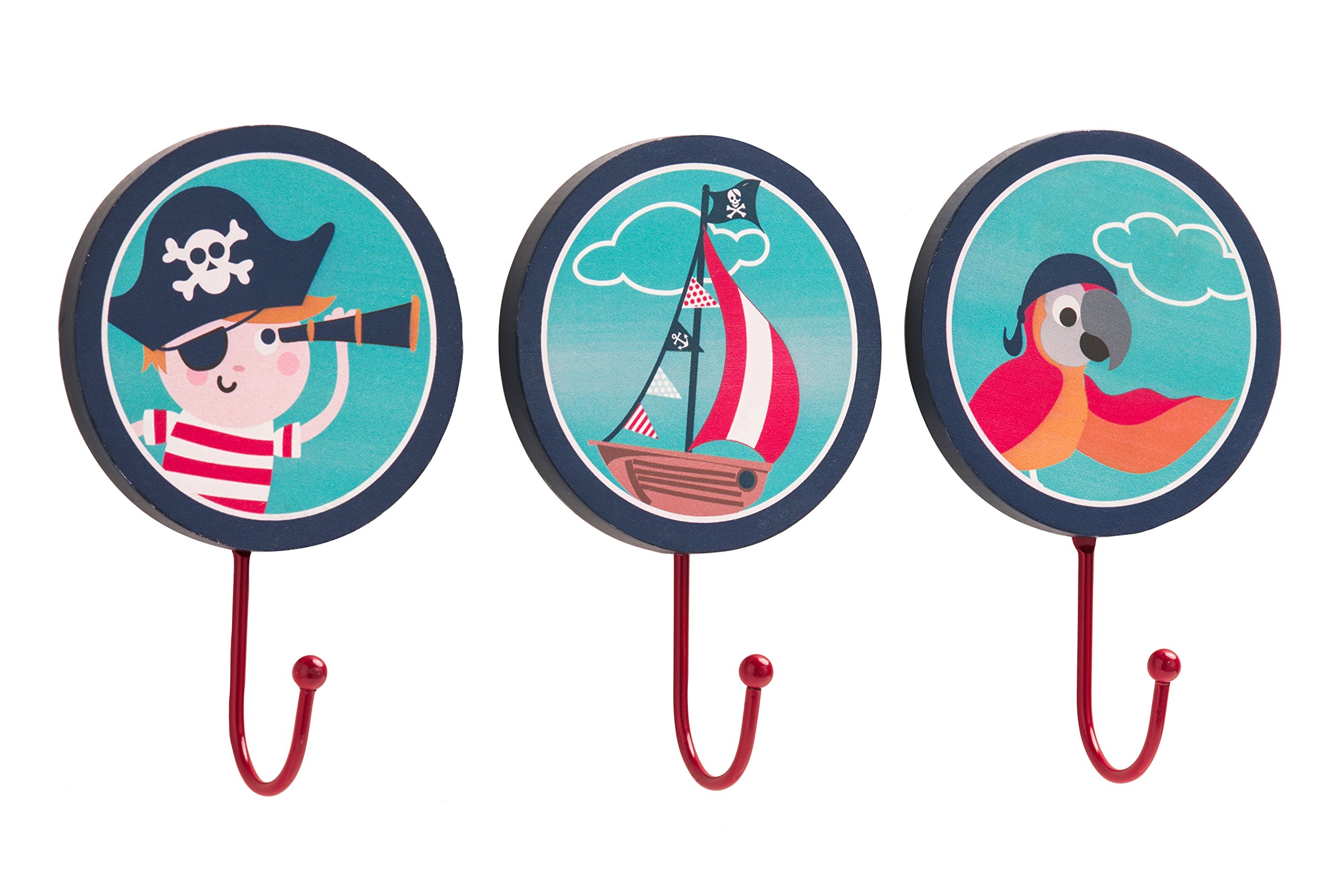 Premier Housewares Pirate Wall Hooks (1 Random)