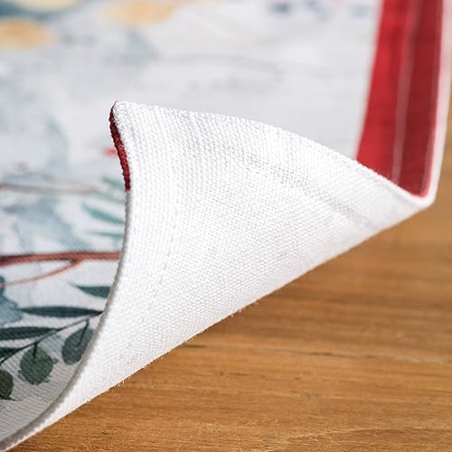 Miniatura 9 de Maison d' Hermine - Juego de 4 manteles individuales de 100% algodón, decorativos y lavables para regalos, hogar, cocina, comedor, fiestas de