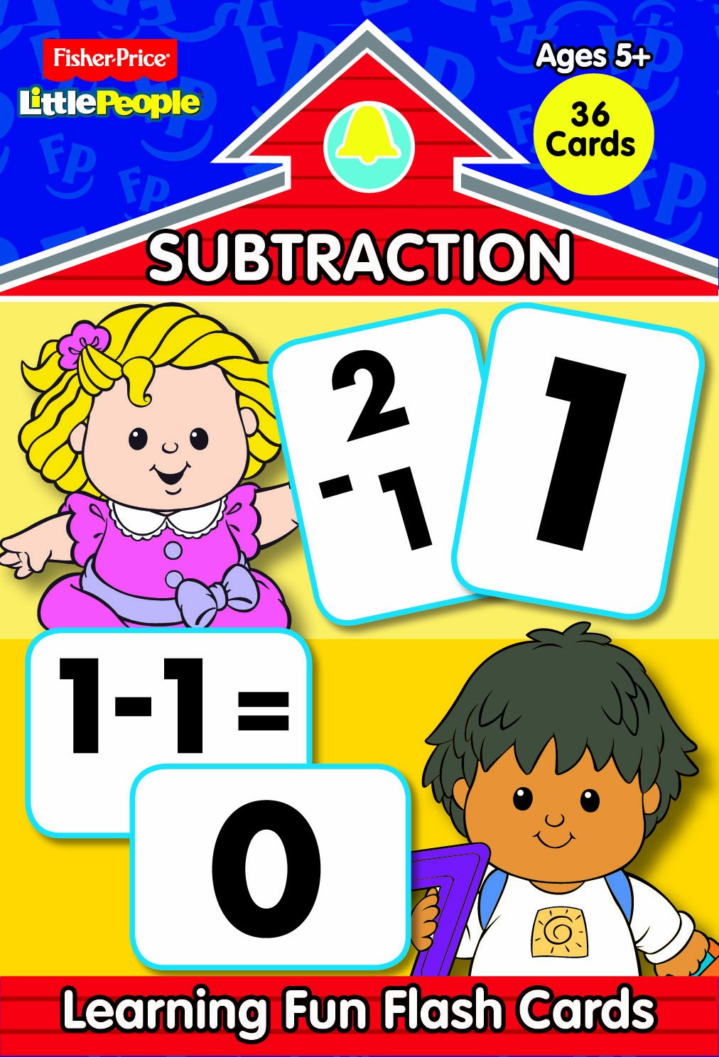 Fisher Price Little People Math Flash Cards-Subtraction: Modern ...