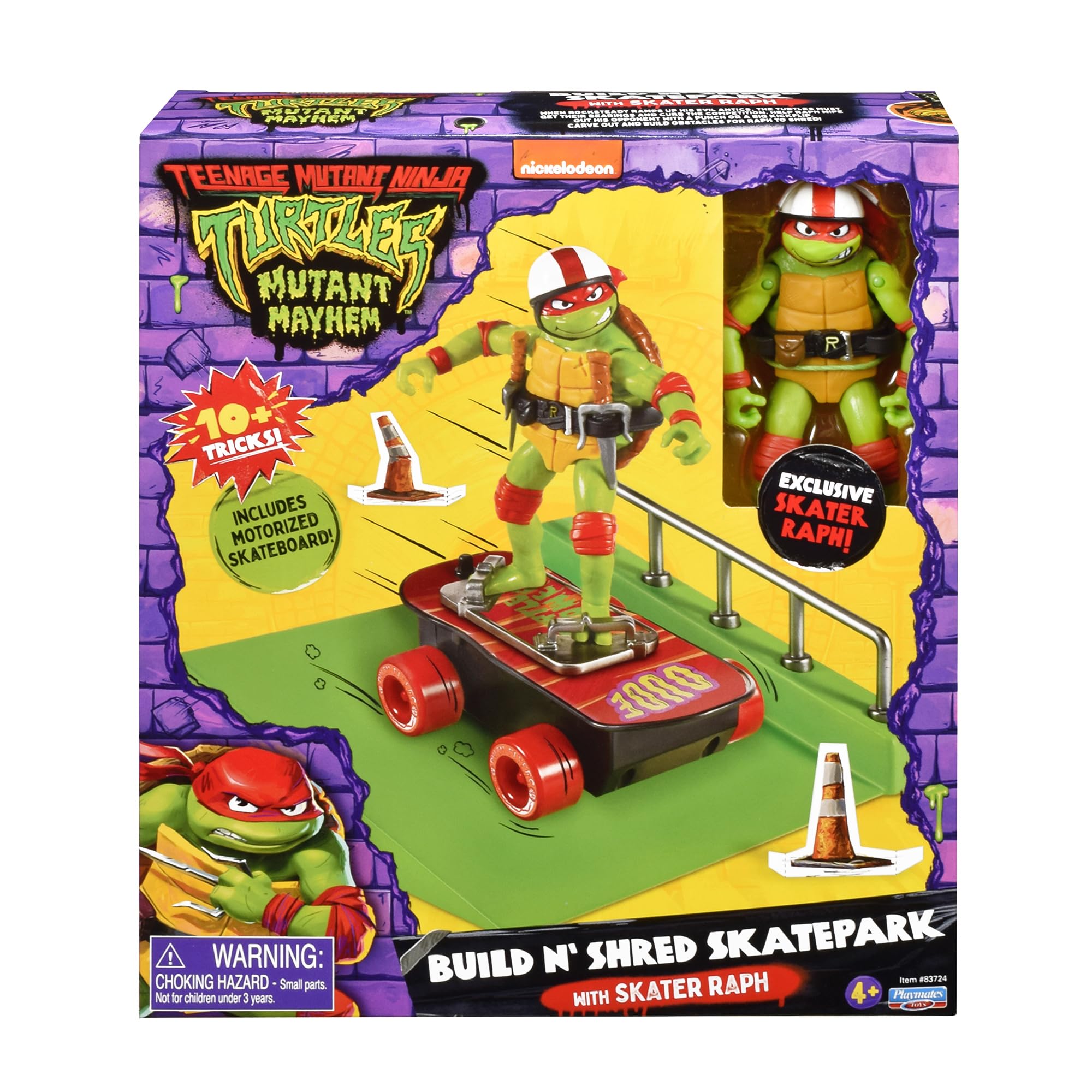 TEENAGE MUTANT NINJA Turtles Raphael Skateboard - Exclusivo de Amazon