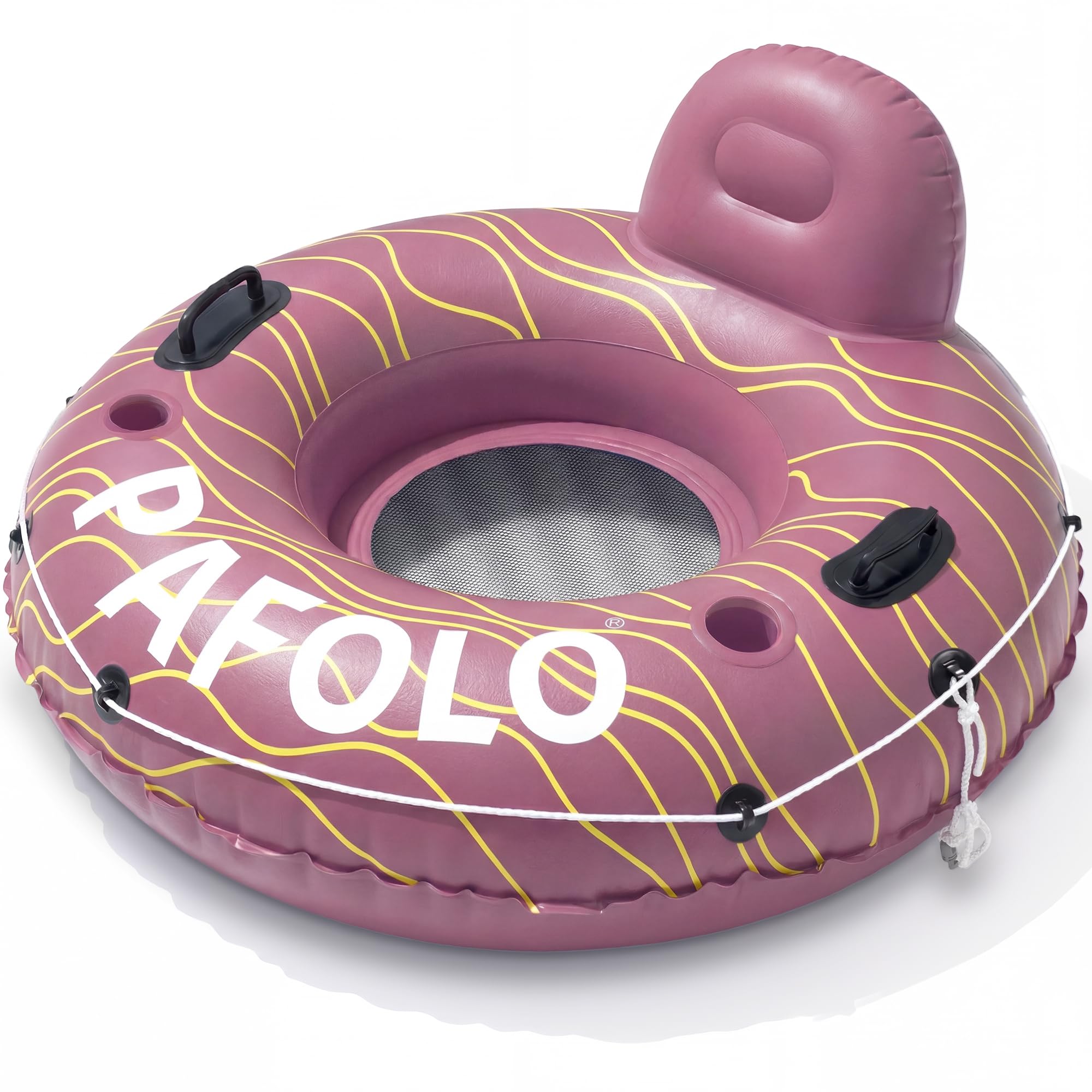 Photo 1 of River Tube for Adults, Tube for River Floating, Heavy Duty River Tube for Beach Lake Rafting, River Floats with Mesh Bottom, Puncture-Resistant, Breathable & Fun for Adults, CQ17PR-48''