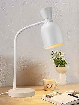 TORCHSTAR Metal Desk Lamp Aesthetic, Vase Shape Design, E26