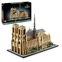 LEGO Architecture Notre-Dame de Paris, Kit Modellismo per Adulti da Costruire