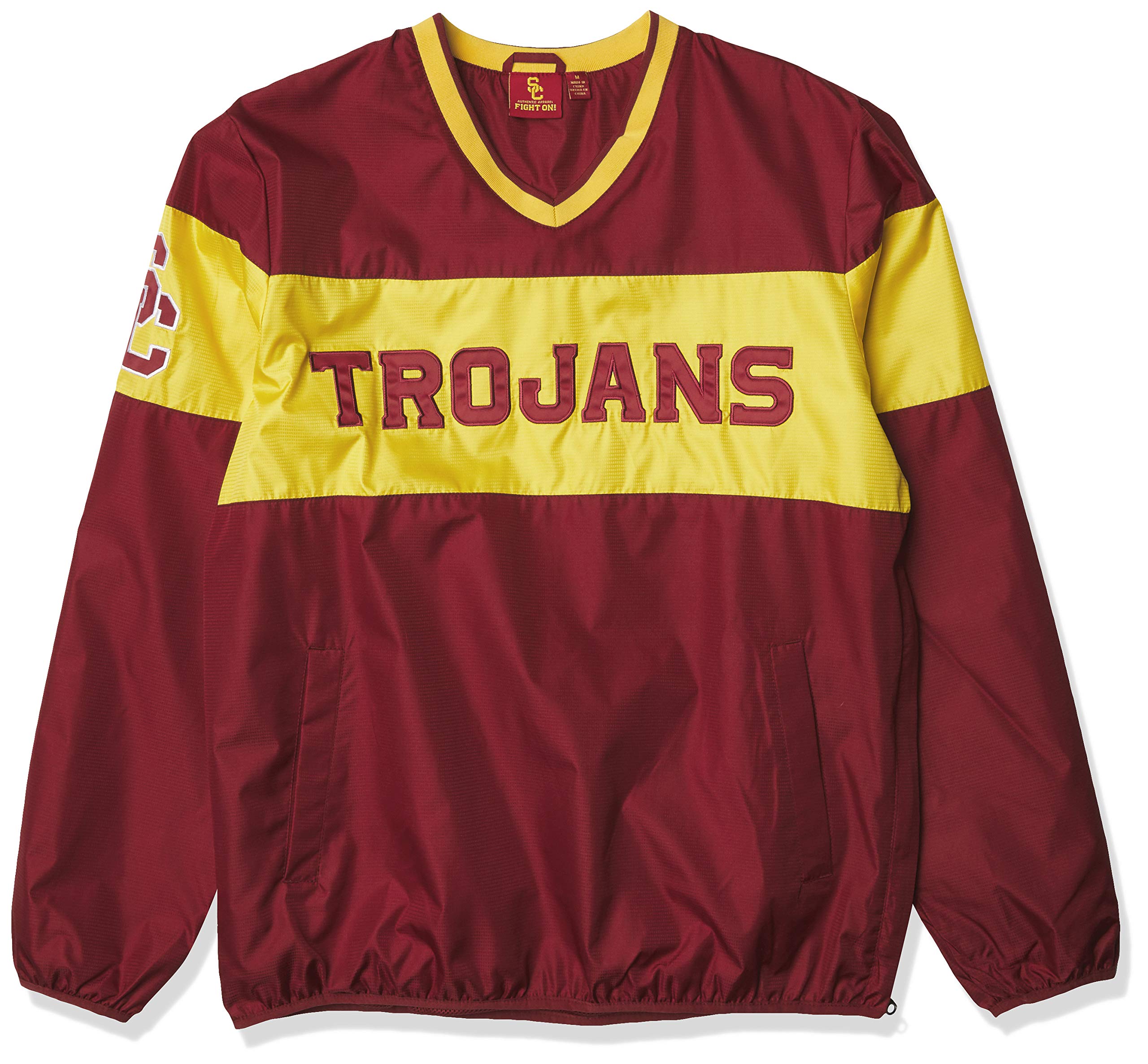 University of Southern California Authentic Apparel NCAA mens University of Southern California Slam Dunk V-Neck Pullover