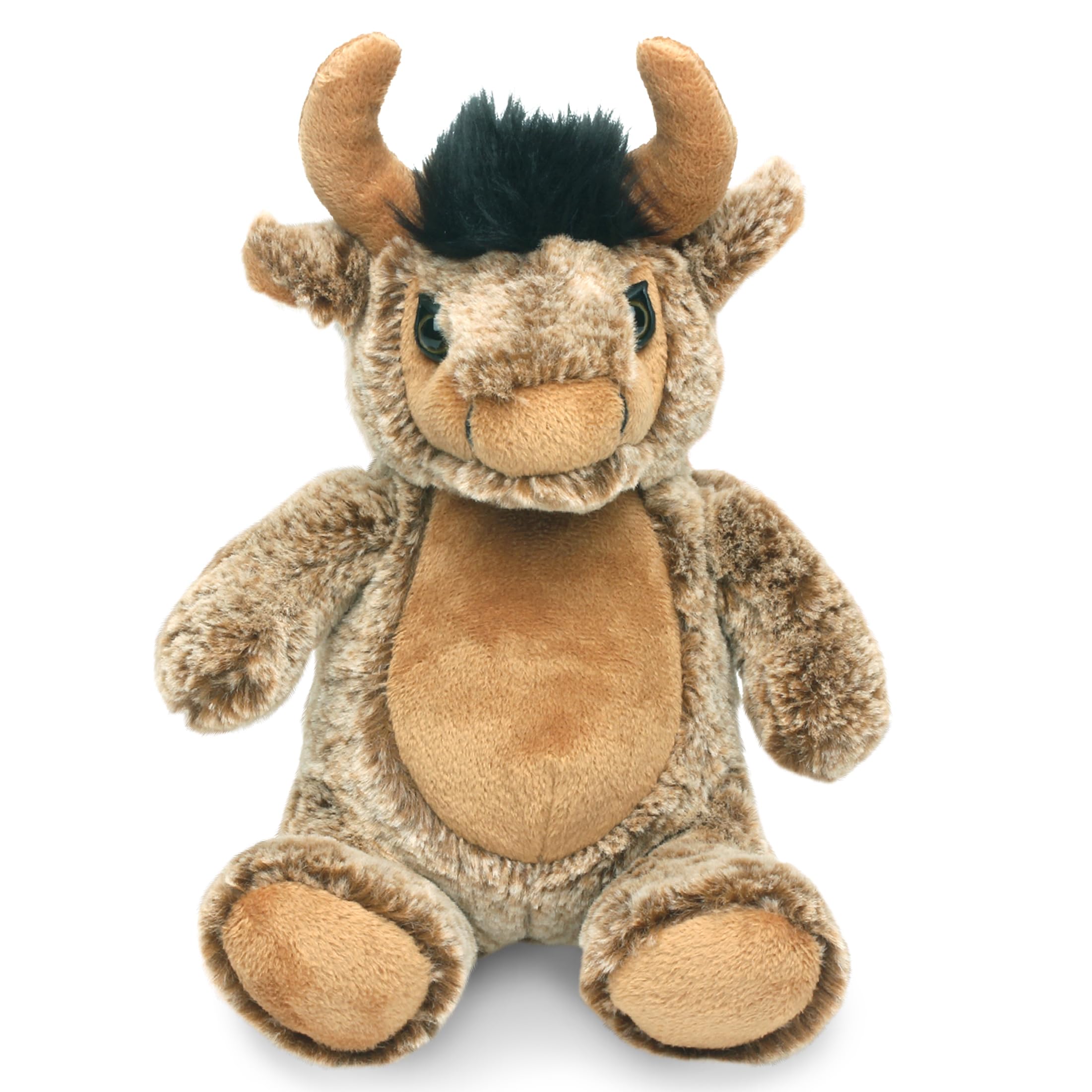 Loungefly Brown Plush Buffalo Backpack with Tan Horns DLC Buffalo Leather Backpack | Handcrafted Top-Grain Leather Bag main image 4