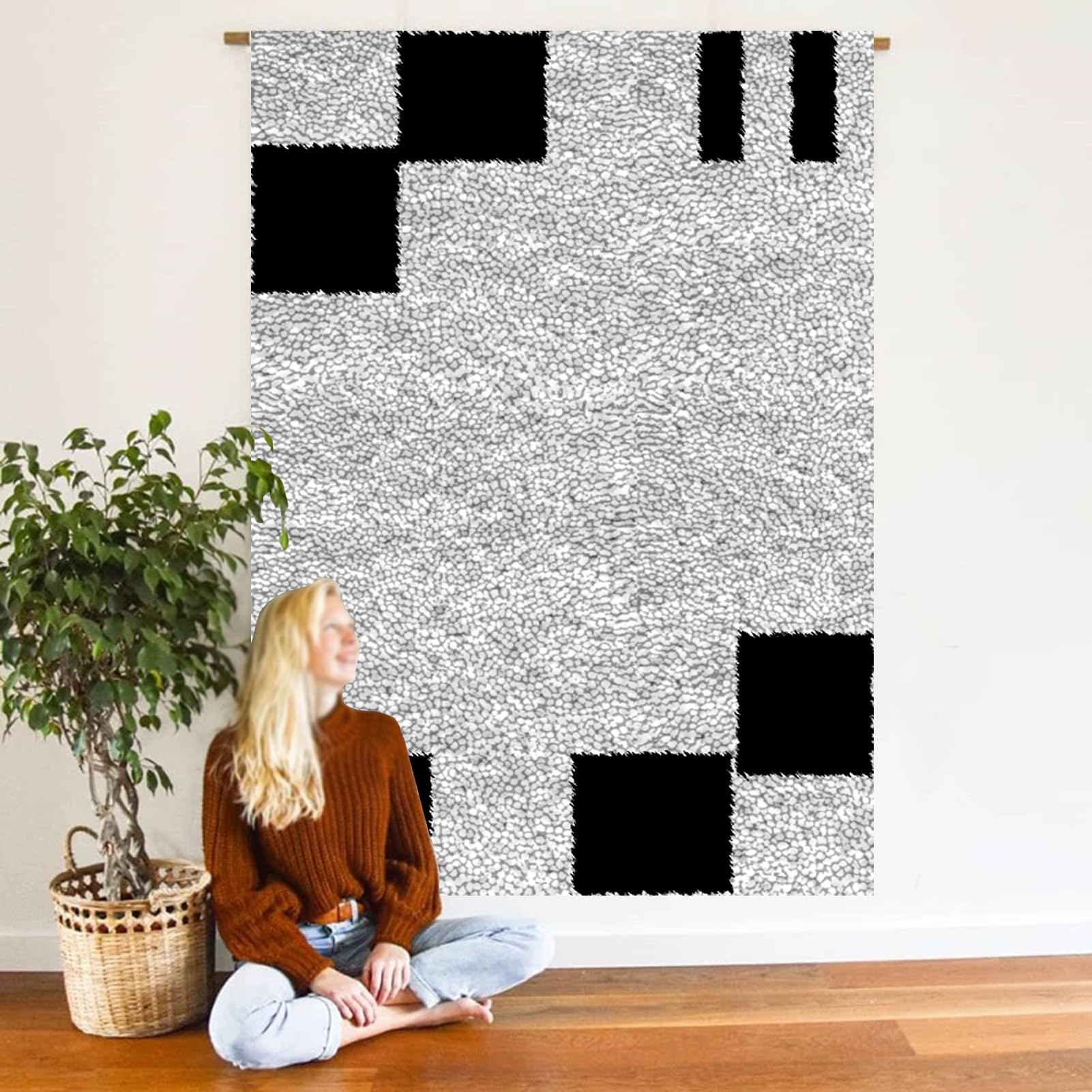 140 x 180 cm zestawy dywanów z haczykiem zatrzaskowym, zestaw do produkcji dywaników, zestawy do haftu krzyżykowego, zestaw do robienia gobelinów, zestaw 3D z haczykiem do haftu ręcznego wykonania