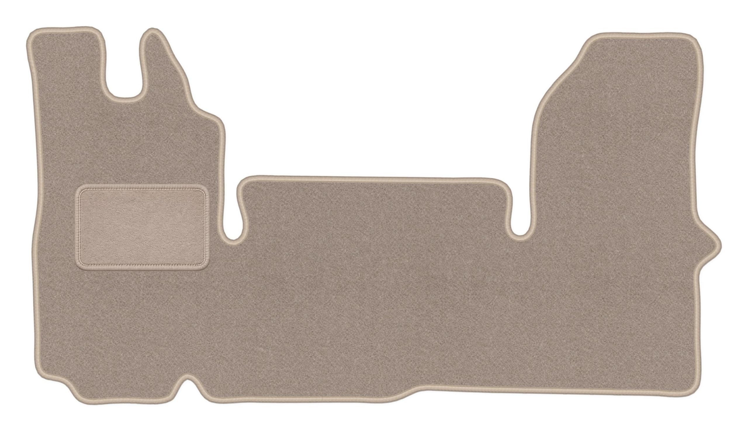 Tapis auto de qualité supérieure en velours beige Master II - 8