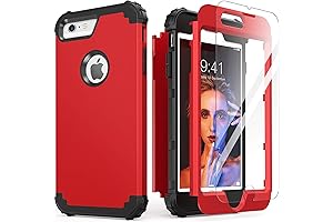 3-in-1 Gucci Phone Case for iPhone 6S Plus with Screen Protector