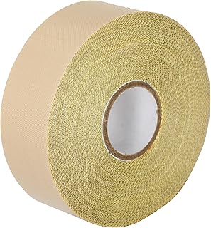 SMART PACK Adhesive Teflon Tape Roll For Packaging of Sealing Machine Spare Parts | Adhesive, Heating, Heat Masking, Industrial Coated Glass Tape | 1 Roll 1.5 INCH X 10M
