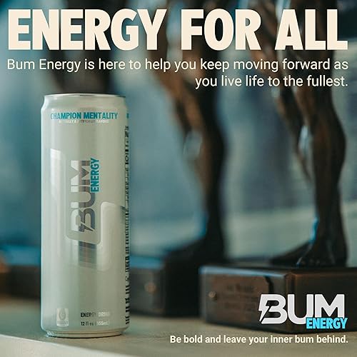 Vista 64 de BUM - Bebida energética sin azúcar, cereza escarcha, ligeramente carbonatada y sin colores artificiales, cafeína natural y citicolina para energía