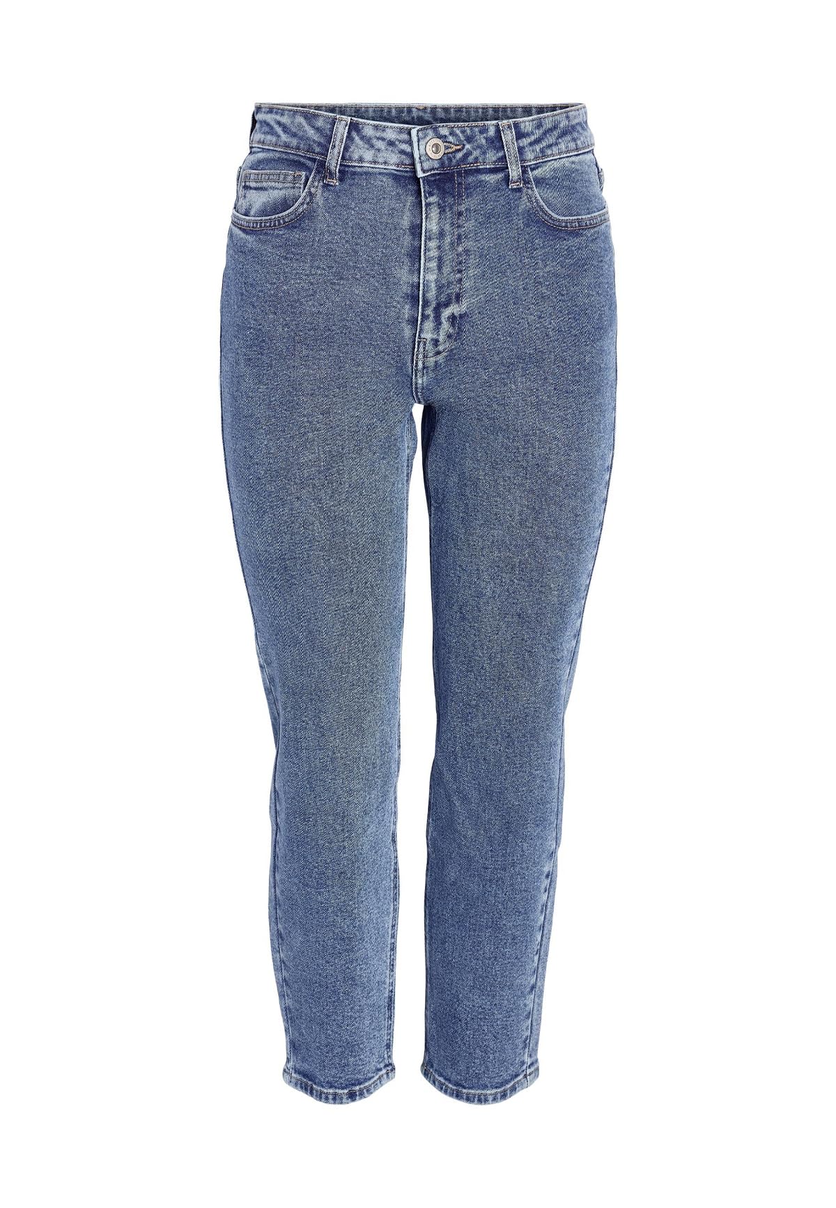 Noisy may Womens Nmmoni Hw St ANK Az358mb Noos Jeans, Blue, 28W / 30L UK