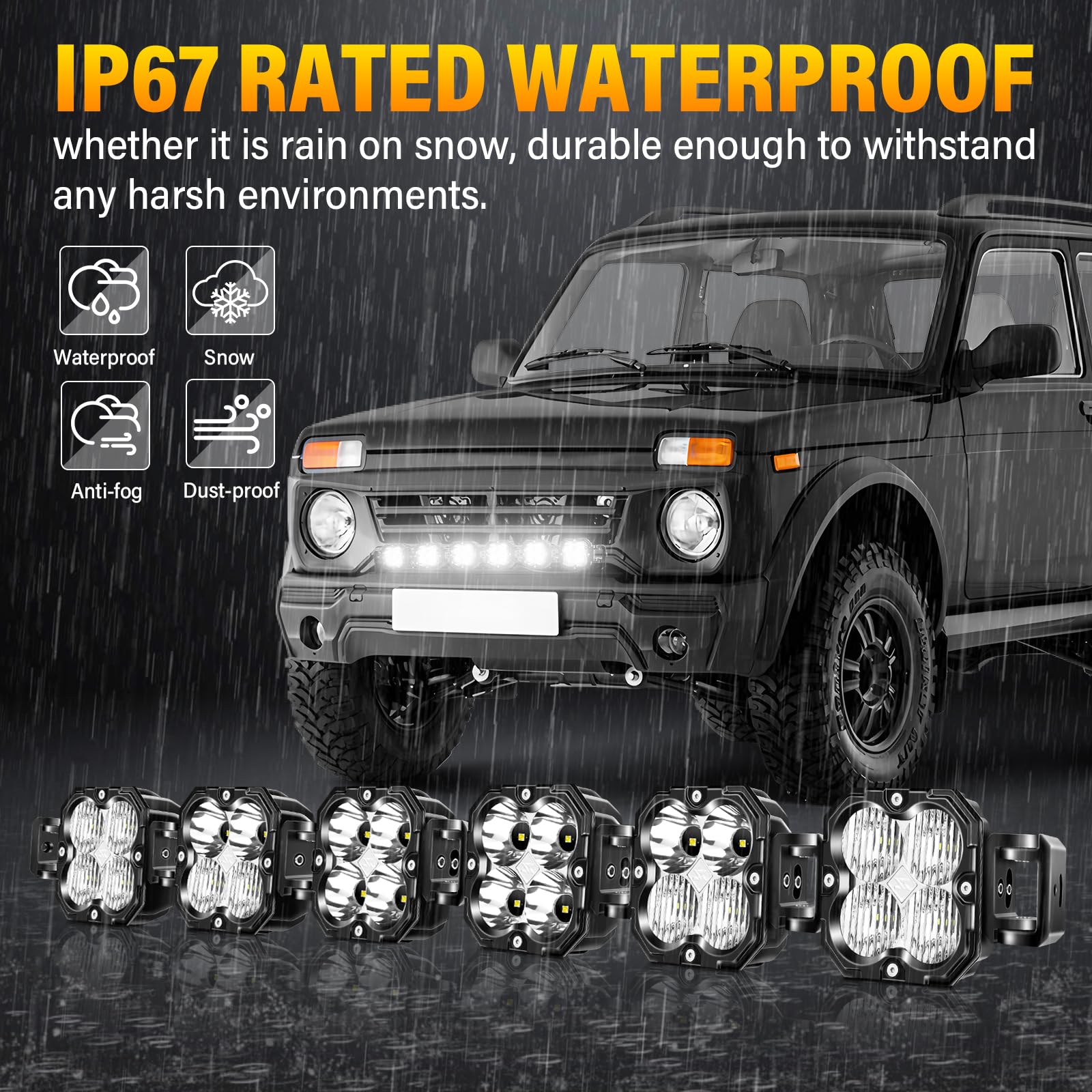 RIGIDON 40 pulgadas 102 cm 180W 15000LM Barra de luz led y 12V kit de cableado, Curva Recta Barras luminosas led para off road todoterreno camión coche ATV SUV 4x4, IP67 Impermeable 6000K Blanco