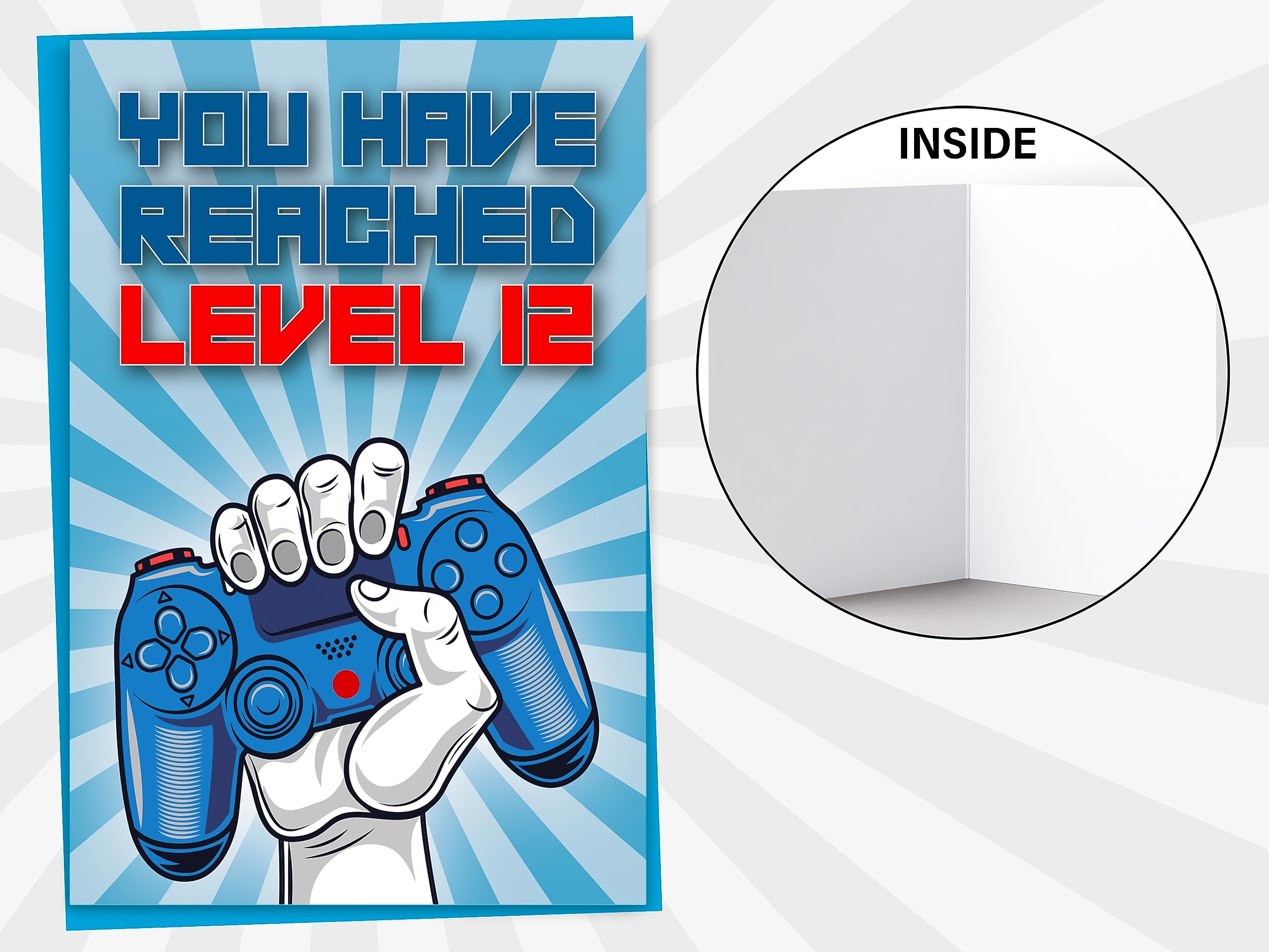 Carte D'anniversaire Pour 12e Joueur – You Have Reached Level 12 – Cartes D'anniversaire Pour Filles, Jeux Pour Enfants De 12 Ans, Douze Ans, Jeux Vidéo, Jeux Vidéo, Fille, Petite-fille, Nièce 145