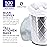 Clear 7-10 Gallon Trash Bags, 500 Bulk Pack - Medium Size Garbage Bin Liners for Office, Bedroom and Kitchen Wastebasket Cans - by Executive Collection