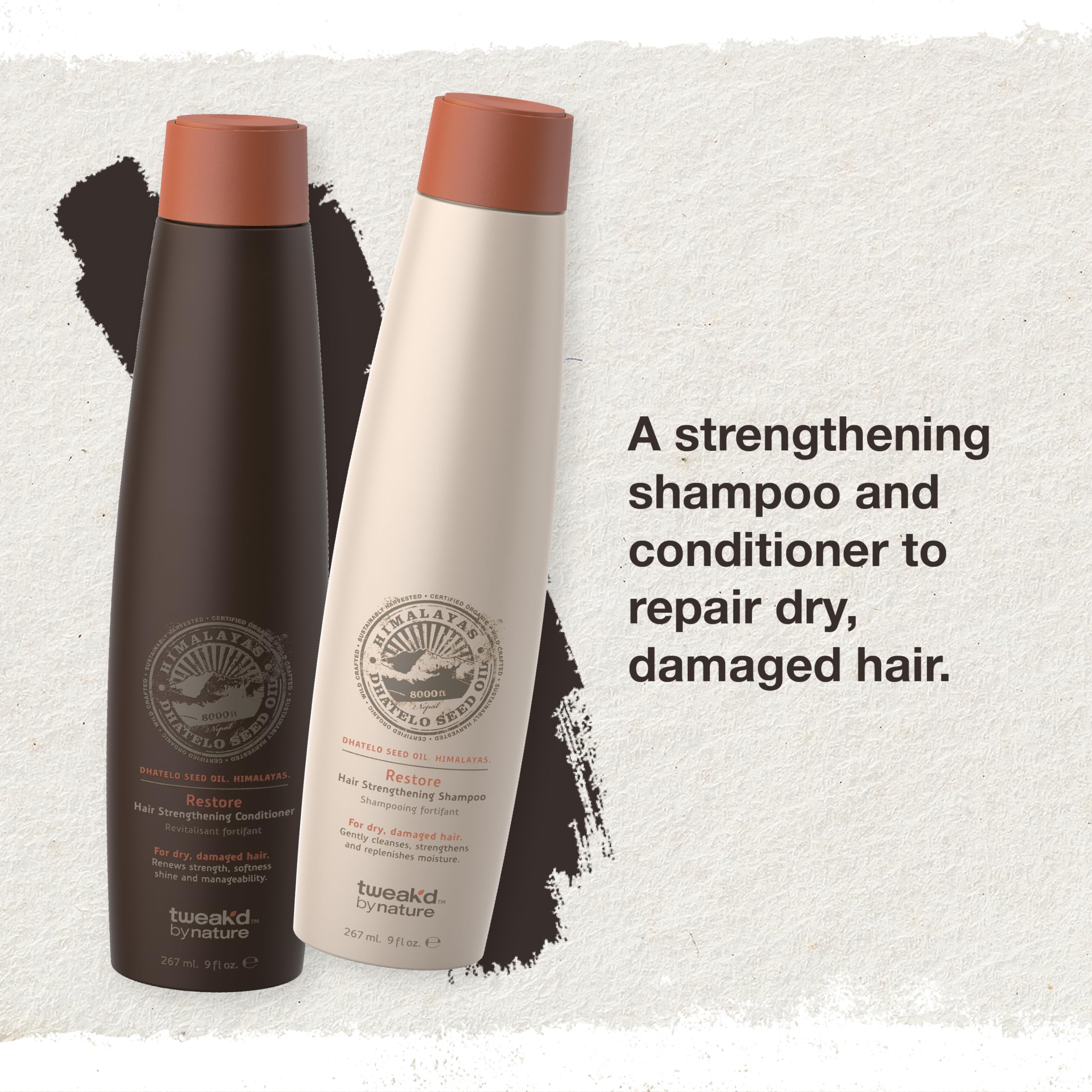 Tweak'd by Nature - Restore Hair Strengthening Shampoo and