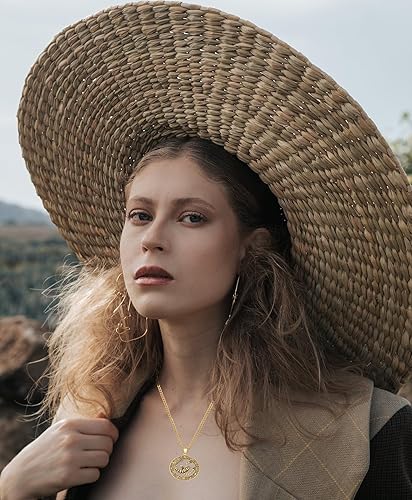 Miniatura 4 de Rnivida Collares con signo del zodiaco, collar de constelación para mujeres y hombres, joyería de astrología personalizada