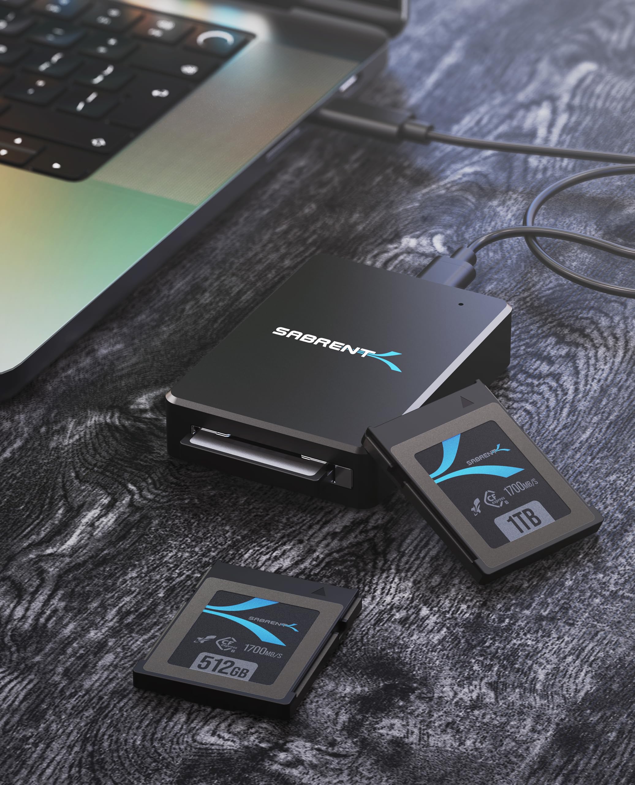 SABRENT CFexpress Type B 512Go Carte Mémoire Rocket CFX CompactFlash L1700Mo/s E1500Mo/s 4K RAW