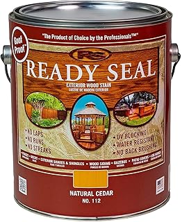Ready Seal Stain & Sealer for Wood, Outdoor Deck and Fence - All-in-One ...