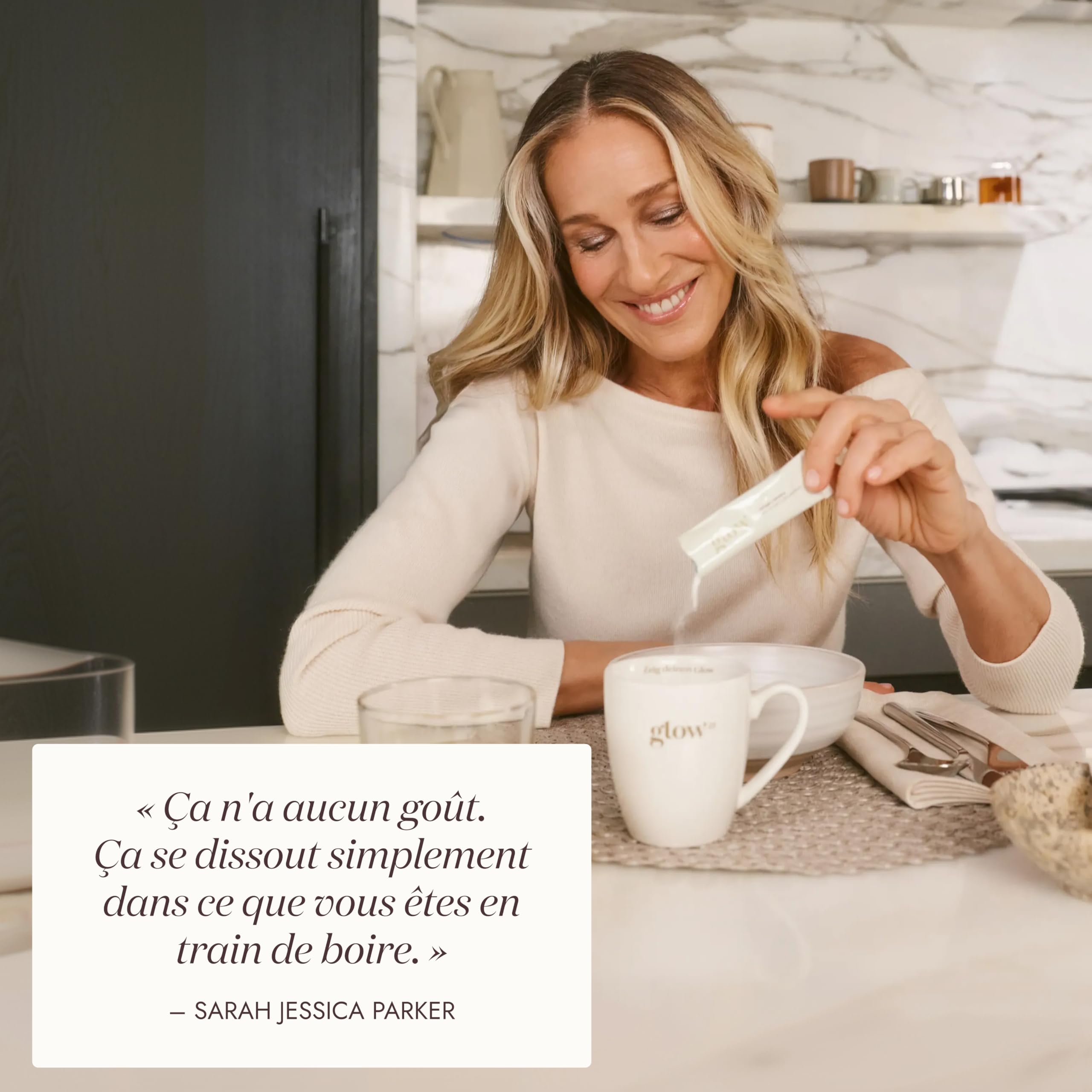 Glow25® Collagen Intensive – marin, tripeptides, vitamine C, zinc, biotine | Collagène intensif avec tripeptides, vitamine C, zinc, biotine – hydrolysat marin – peptides type 1 et 3 – bonne solubilité