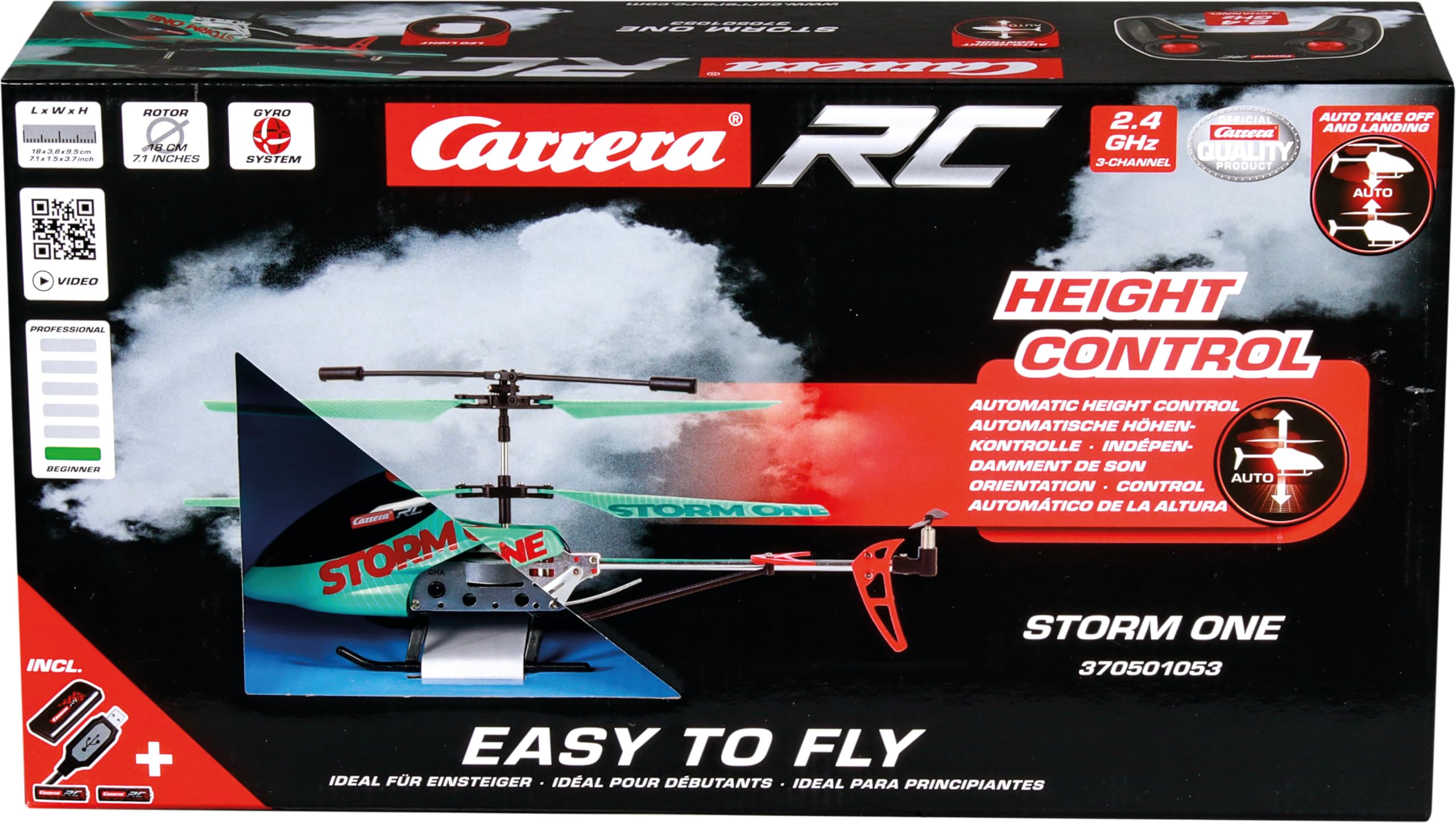 Carrera - 370501053 - Storm One a 2,4 GHz