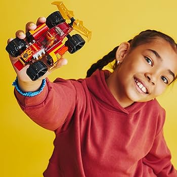 LEGO 71780 NINJAGO Samochód wyścigowy ninja Kaia EVO, Zestaw