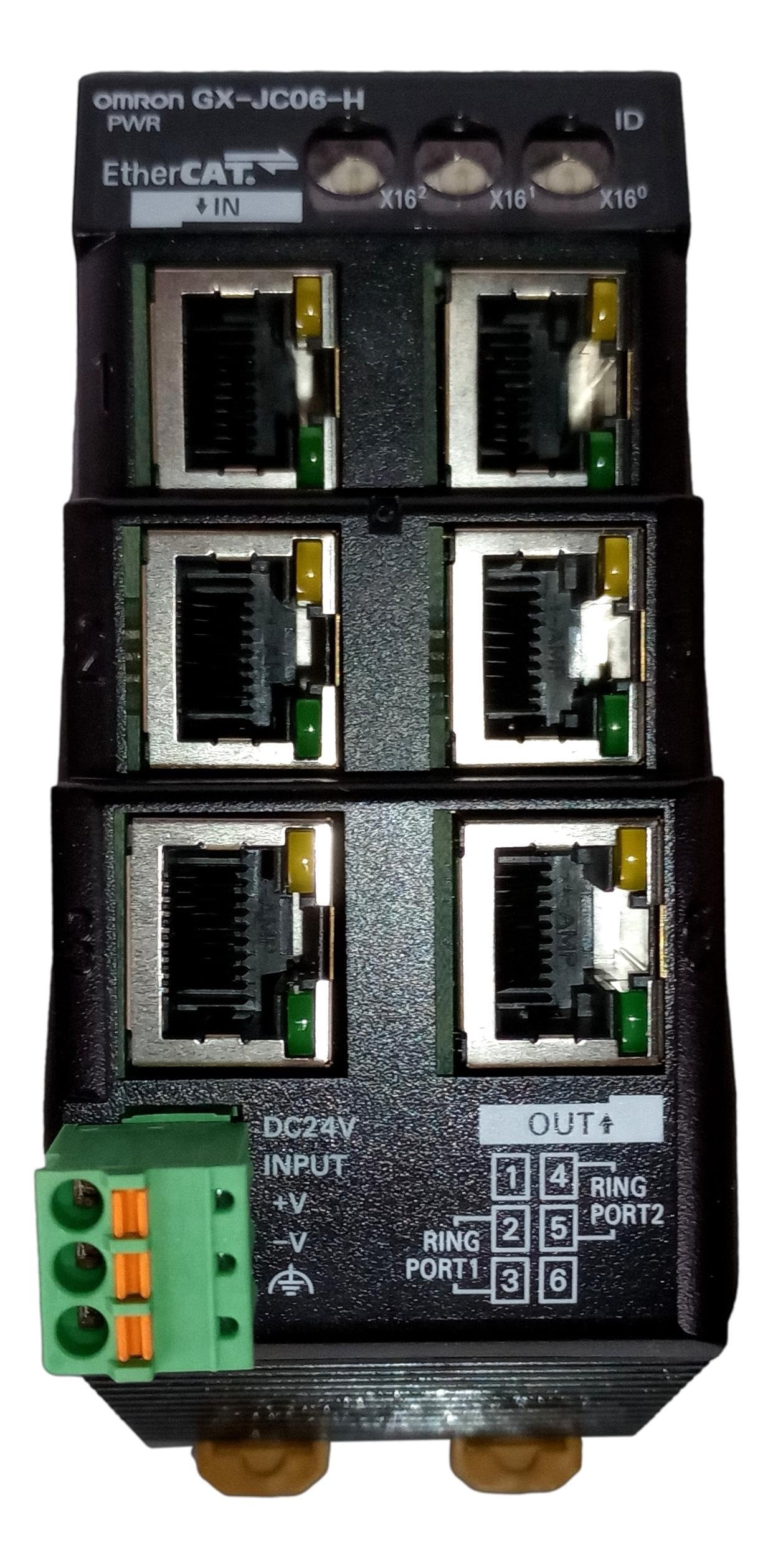 Amazon.com: OMRON GX-JC06-H Ethernet Module, EtherCAT Junction