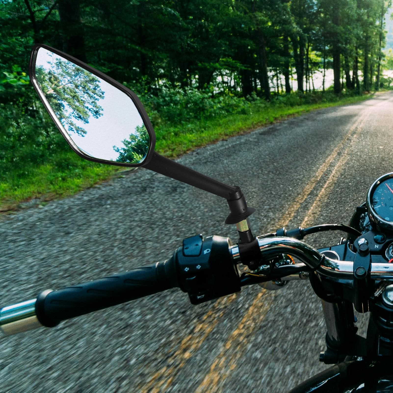 TOYANDONA 3 Ensembles Miroir de Vélo Arrière Réglable Ensemble de Rétroviseurs de Sécurité à Large Angle pour Vélo de Montagne Offrant une et Étendue pour Conduite Sécurité